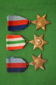 Three unnamed 1939-1945 stars.