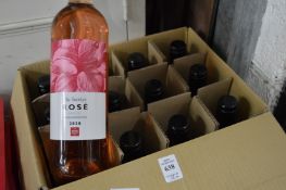 A case of twelve bottles of Wine Society rose 2020.