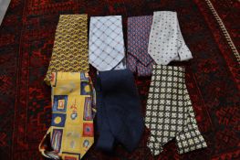 A collection of Gentlemans designer ties.
