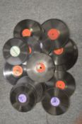 Various gramophone records.