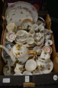 A quantity of decorative china.