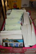 Quantity of postcards.