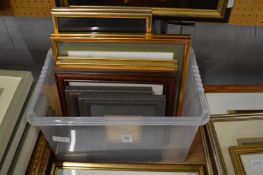 A small box of prints.