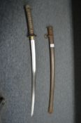 A Japanese WWII NCO Katana.