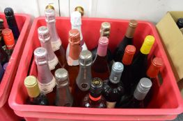 A quantity of wines, spirits etc.