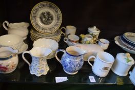 Royal Worcester Evesham dinnerware and other decorative china.