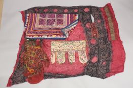 A COLLECTION OF FIVE UZBEK TEXTILES, (5).