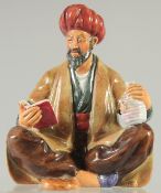 A ROYAL DOULTON PORCELAIN FIGURE; OMAR KHAYYAM (STYLE TWO), designer M. Nicoll, issued 1965-1983, (