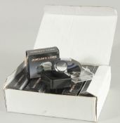 A BOX OF TWELVE JEWELLERY LOOPS.