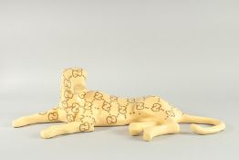 A LEOPARD FIGURE. 22ins long.