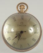 A GLASS BALL CLOCK. 2.25ins diameter.