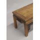 A CHINESE REDWOOD OPIUM TABLE 4ft long, 1ft4ins high. - Image 2 of 3