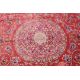 A VERY GOOD ISLAMIC CARPET, 20TH CENTURY, salmon pink with a rich blue border, having an allover - Image 2 of 3