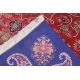 A VERY GOOD ISLAMIC CARPET, 20TH CENTURY, salmon pink with a rich blue border, having an allover - Image 3 of 3
