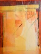 Alison Milner-Gulland (20th Century), Untitled abstract, mixed media, 27.5