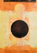 Alison Milner-Gulland (20th Century), 'Eclipse 1', oil on paper, mixed media, label verso, 26.75