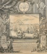 J .J .Kleinschmidt and Jeremias Wolff after Paul Decker, 18th Century engraving of the Siege of