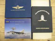 [AVIATION] BRACKX (Daniel) Belgium through blue eyes, signed by General Aviator Gerald Van