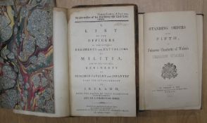 [IRELAND] By Permission of His Excellency the Lord Lieutenant. A List of the Officers of the several