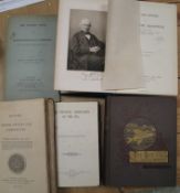 SEA, SPONGES, GEOLOGY etc., 5 misc. vols (5).