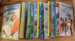 LADYBIRD BOOKS, small q., incl. Captain Scott, 1st in d.w., 1963 (Q).