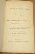 COBBETT (William) Advice to Young Men and ...Young Women, 8vo, half calf, L., 1842.