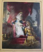 ALBUM of French 19th c. lithos, etc.