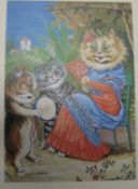 WAIN (Louis) Les Chats, printers proof copy, no text but 9 full page colour illustrations, Paris,