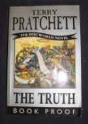 PRATCHETT (Terry) The Truth, signed proof copy, Doubleday, wraps, 2000.