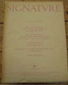 SIGNATURE: A Quadrimestrial of Typography and Graphic Arts. New series. 1946-52. 12 issues (12).