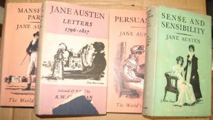AUSTEN (Jane) 4 titles from the Oxford World Classics series, d.w.'s (one by Lynton Lamb),