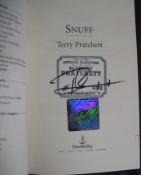 PRATCHETT (Terry) Snuff, signed, Doubleday, 2011, d.w., 1st edition.