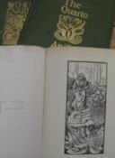 [ART PERIODICAL] The Quarto, 1896-1898, 4 vols, all published, profusely illustrated, including