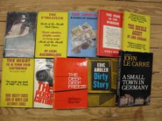 [SPY FICTION] GARNER (William) The Deep, Deep Freeze, 8vo, clo., d.w., L., 1968; & 9 other 1st Edns.