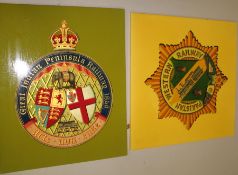 RAILWAYANA: reproduction railway signs / emblems for Great Indian Peninsula Railway and Pakistan