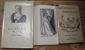 WEBSTER (John) The Duchess of Malfi, 1st Edn. thus, 7/1000 copies signed by the illustrator, Michael