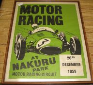 [POSTER / MOTOR RACING] 