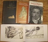 PALMER (Samuel) Life and Letters, edited by A.H.Palmer, lacks original etching; & 3 others on Palmer
