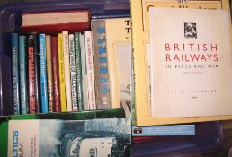 [RAILWAYS] 2 boxes of monographs, in very good condition (3 boxes).