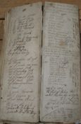 [MANUSCRIPTS] SHEPPARD family, metal-smiths, of Netheravon, Wiltshire, 7 folio / demi-folio ledgers,