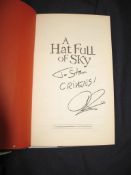 PRATCHETT (Terry) A Hat Full of Sky, signed, Doubleday, 2004, d.w., 1st edition.