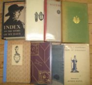 CRAIG (Edward Gordon) Nothing or the Bookplate, 1925 1st Edn; LAWRENCE (D.H.) The Man Who Died. 1931