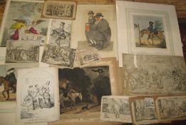 SATIRE & CARICATURE, misc. some a/f. (Q).