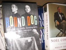 BIOGRAPHY (theatre, cinema, etc.), modern hardbacks, etc. (4 boxes).