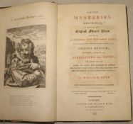 HONE (W.) Ancient Mysteries Described, 8vo, frontis & plates, half calf, L., 1823.