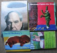 [MODERN ART] HEDGCOE (J.) Henry Moore, 4to, illus., clo., slipcase, 1st Edn., L., 1968; & 3 David
