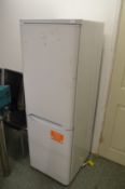 An Indesit fridge freezer.