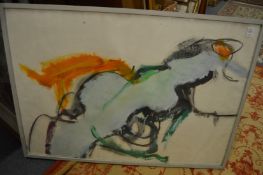 A group of various paintings and prints.