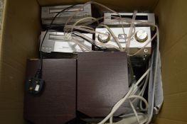 A Tekniks hi-fi system.