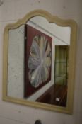 An Oka arch topped mirror.